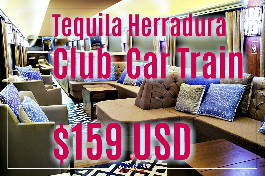 Tequila Herradura Express Train Club Wagon