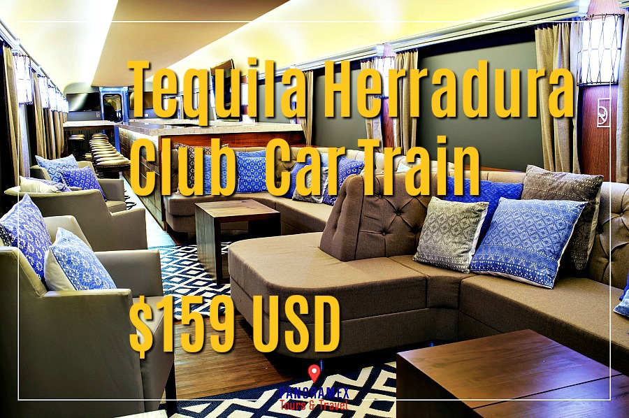 Tequila Herradura Express Train Club Car